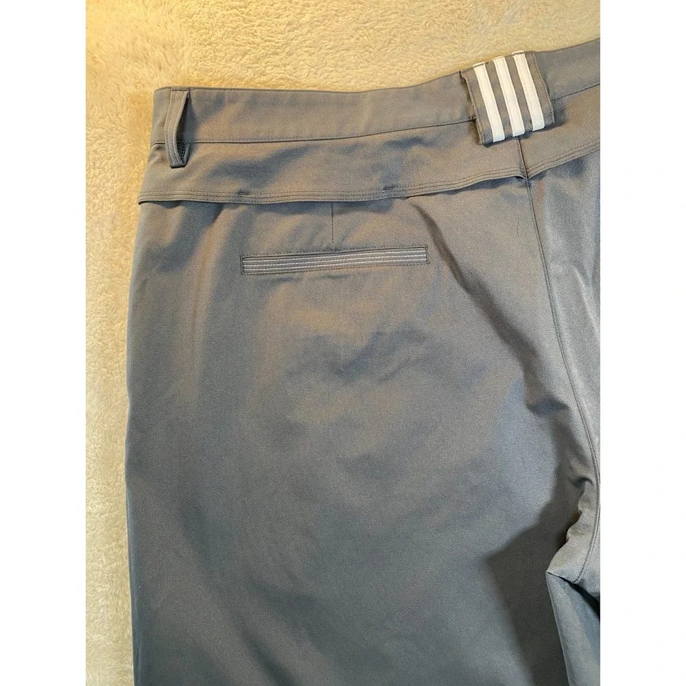 Adidas ClimaCool Golf Shorts Men's SZ 40 Gray Stretch Performance